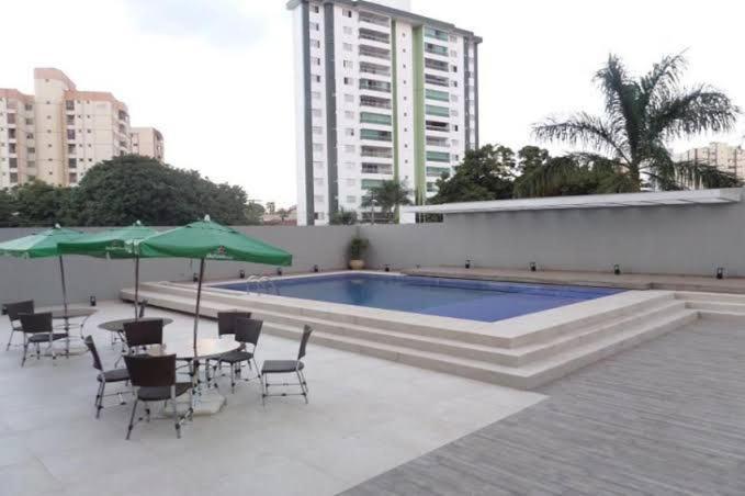 1810 - Flat Para Temporada Em Goiania-Proximo Ao Parque Areiao Buitenkant foto